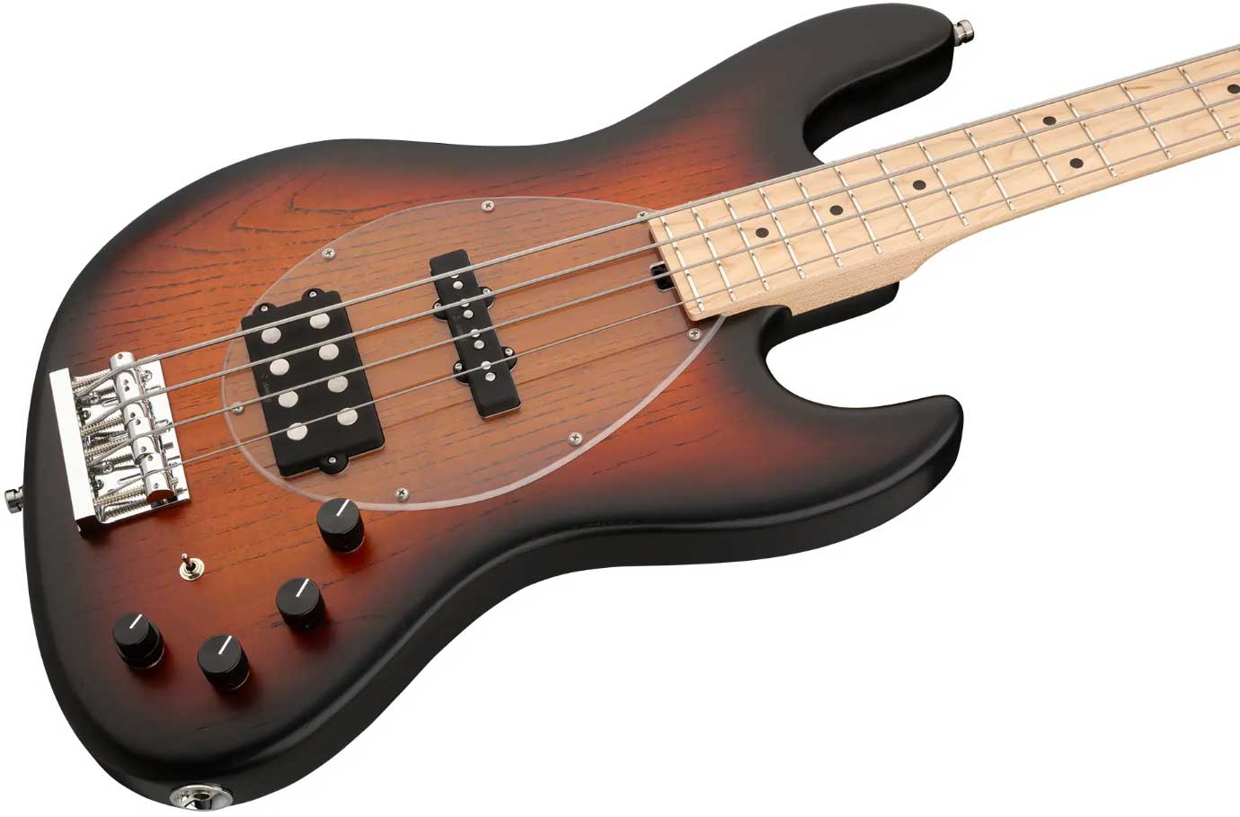 Sadowsky Vintage M/j Bass 21f Ash 4c Metroline All Active Mn - Almond Sunburst Trans. Satin - Solidbody E-bass - Variation 2
