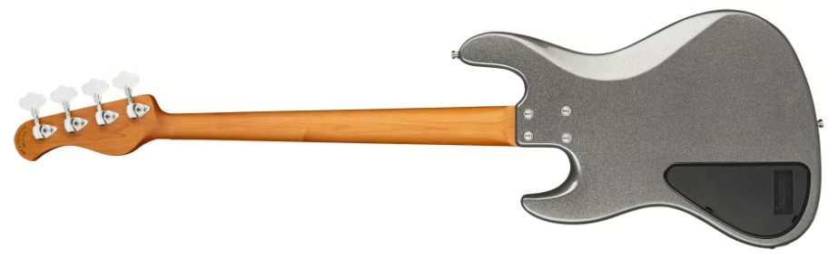 Sadowsky Vintage Mj Bass 21-fret Metroexpress Mor - Silver Sparkle - Solidbody E-bass - Variation 1