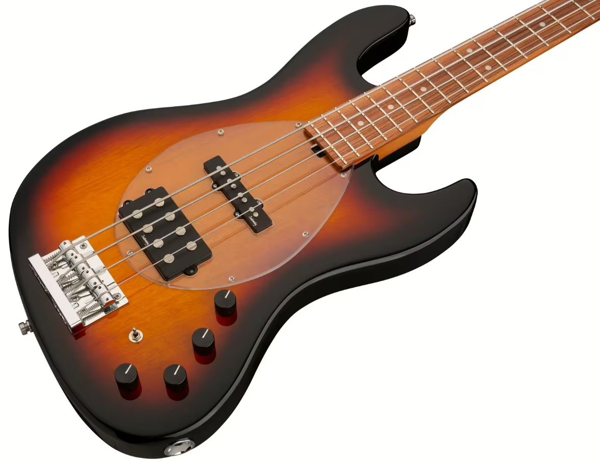 Sadowsky Vintage Mj Bass 21-fret Metroexpress Mor - Tobacco Sunburst Transparent - Solidbody E-bass - Variation 2