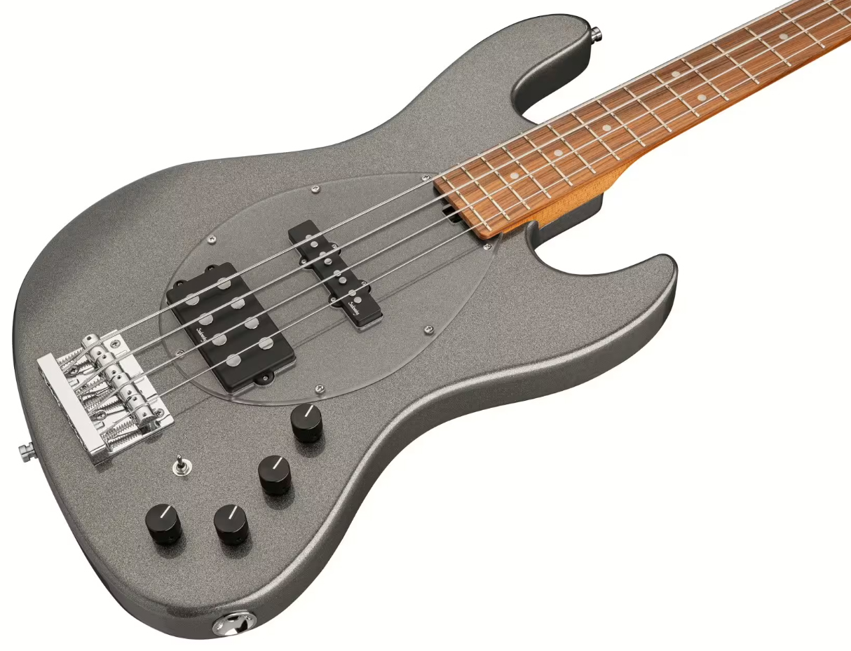 Sadowsky Vintage Mj Bass 21-fret Metroexpress Mor - Silver Sparkle - Solidbody E-bass - Variation 2