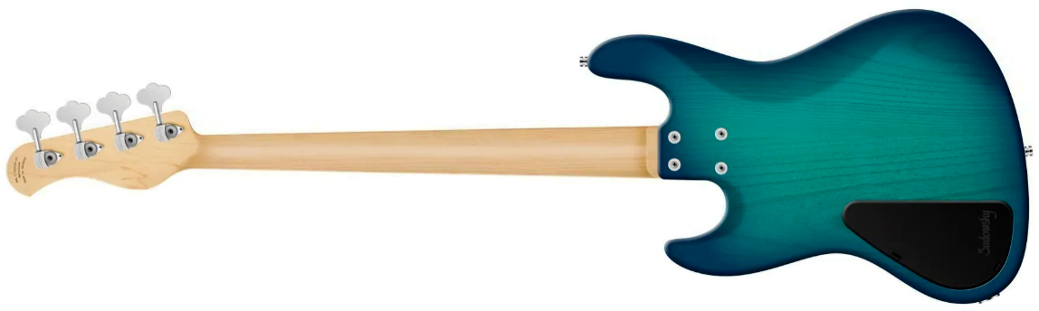 Sadowsky Vintage Mj Bass 21f Alder 4c Metroline All Active Mor - Bora Blue Burst Satin - Solidbody E-bass - Variation 1