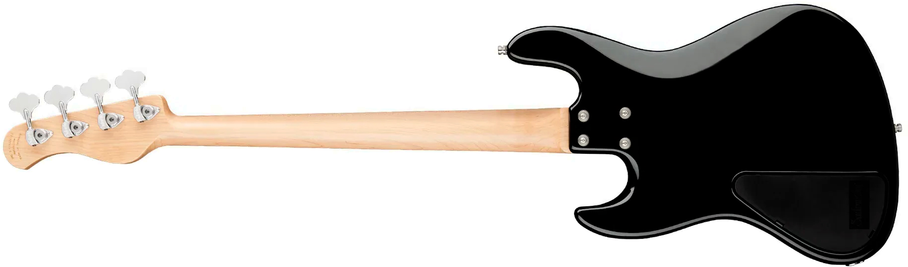 Sadowsky Vintage Mj Bass 21f Alder 4c Metroline All Active Mor - Solid Black - Solidbody E-bass - Variation 1