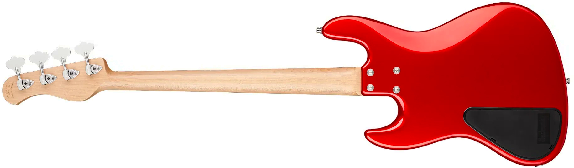 Sadowsky Vintage Mj Bass 21f Alder 4c Metroline All Active Mor - Candy Apple Red Metallic - Solidbody E-bass - Variation 1