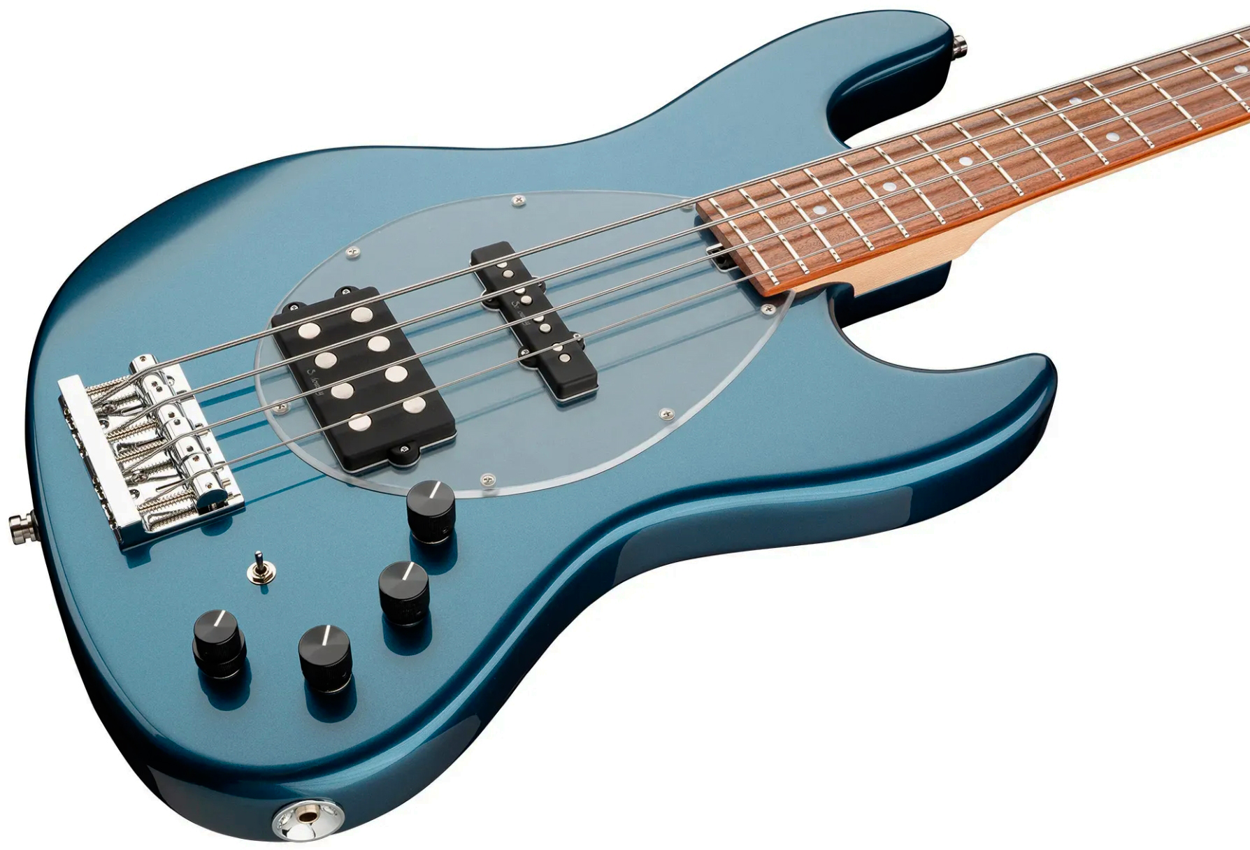 Sadowsky Vintage Mj Bass 21f Alder 4c Metroline All Active Mor - Dark Lake Placid Blue Metallic - Solidbody E-bass - Variation 2