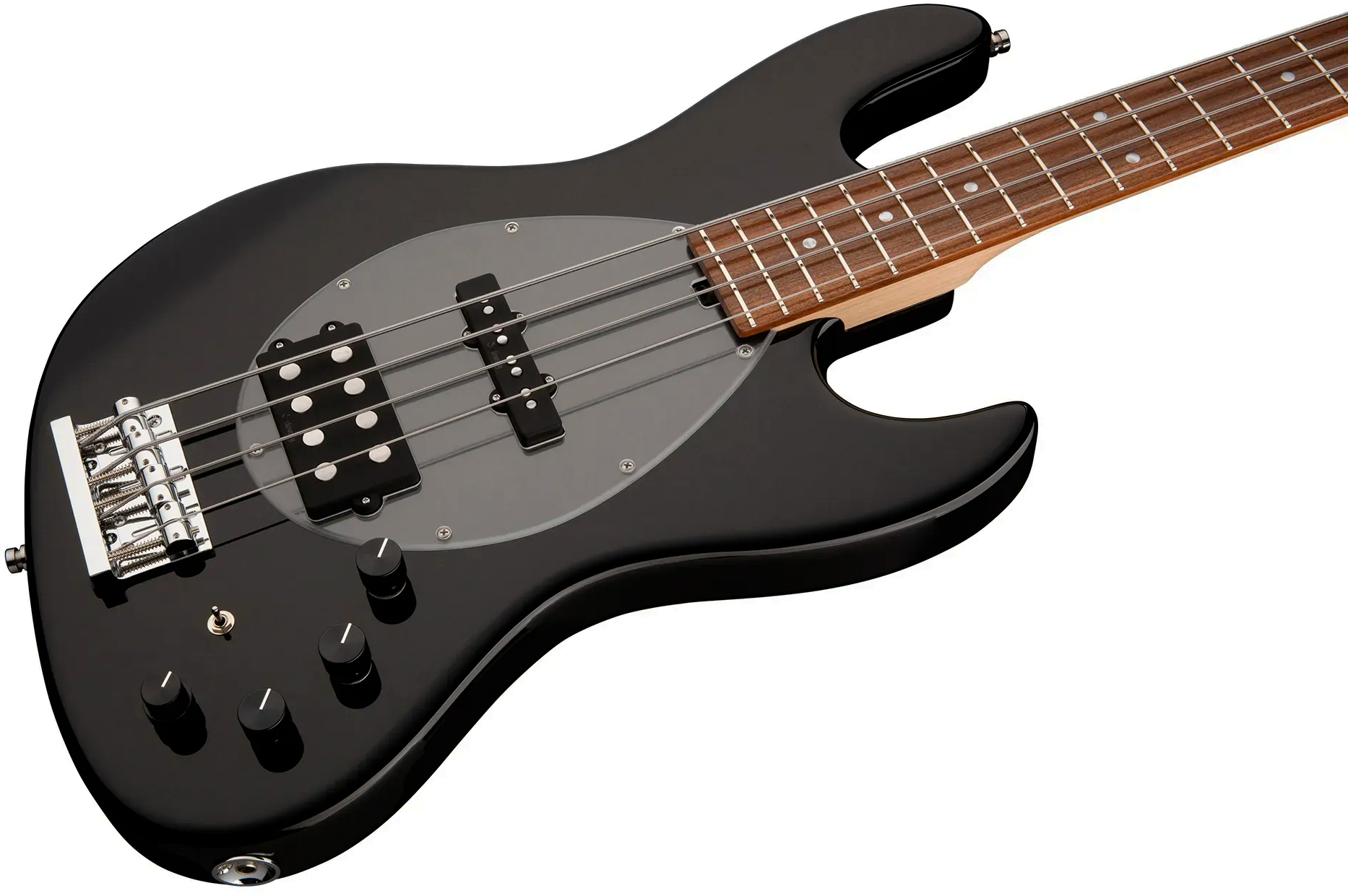 Sadowsky Vintage Mj Bass 21f Alder 4c Metroline All Active Mor - Solid Black - Solidbody E-bass - Variation 2