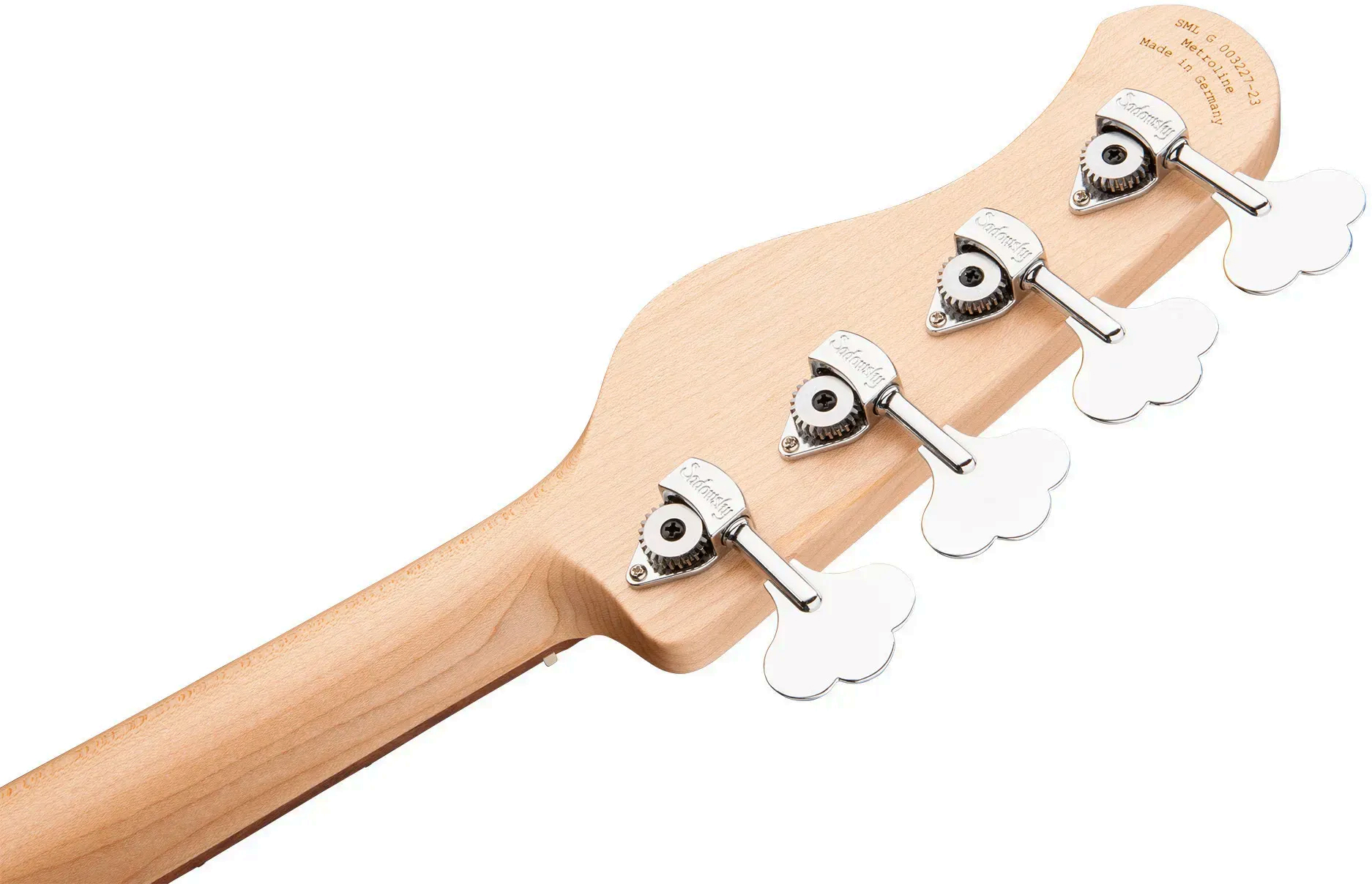 Sadowsky Vintage Mj Bass 21f Alder 4c Metroline All Active Mor - Solid Black - Solidbody E-bass - Variation 4