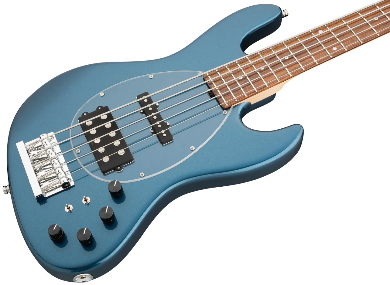 Sadowsky Vintage Mj Bass 21f Alder 5c Metroline All Active Mor - Dark Lake Placid Blue Metallic - Solidbody E-bass - Variation 2