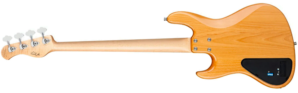 Sadowsky Will Lee 22-fret Alder 4c Metroline Signature All Active Mn - Natural Transparent Gloss - Solidbody E-bass - Variation 1