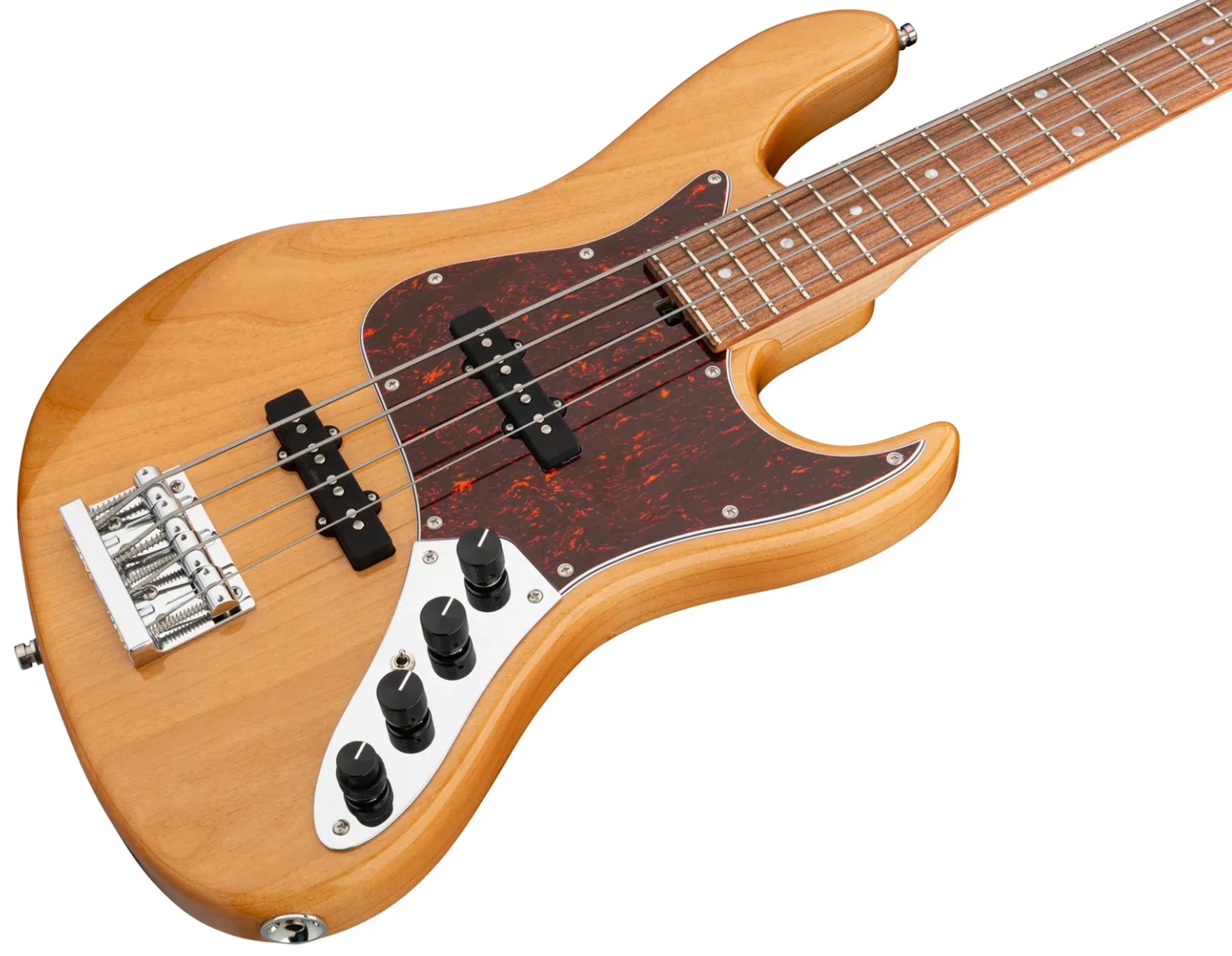 Sadowsky Will Lee 22-fret Alder 4c Metroline Signature All Active Mn - Natural Transparent Gloss - Solidbody E-bass - Variation 2