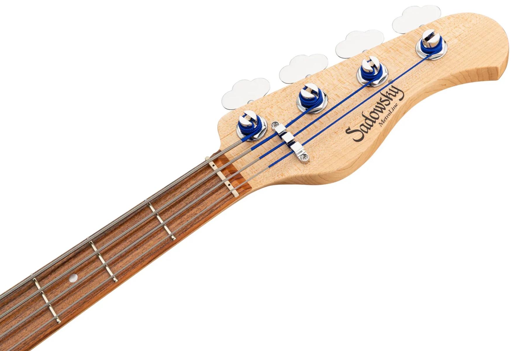 Sadowsky Will Lee 22-fret Alder 4c Metroline Signature All Active Mn - Natural Transparent Gloss - Solidbody E-bass - Variation 4