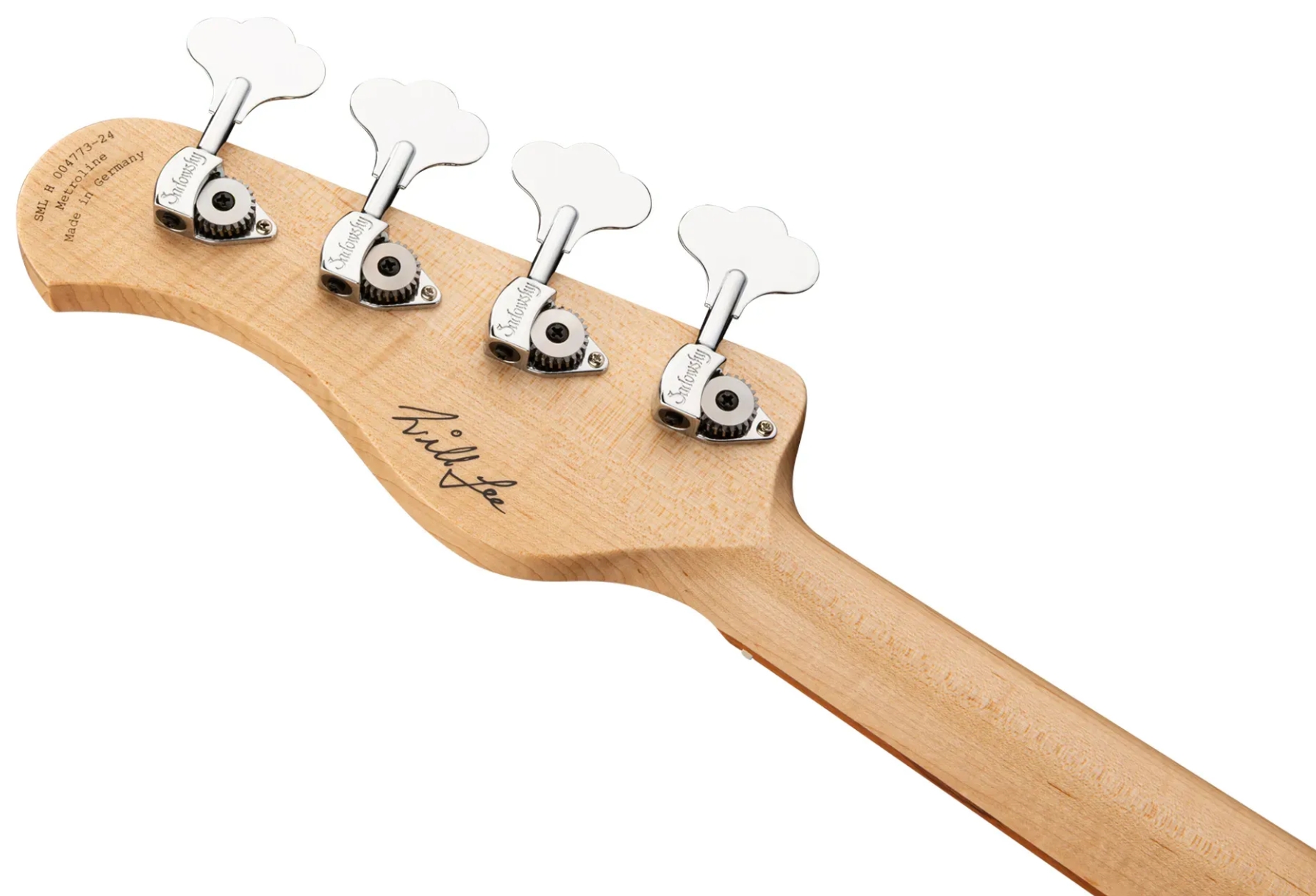 Sadowsky Will Lee 22-fret Alder 4c Metroline Signature All Active Mn - Natural Transparent Gloss - Solidbody E-bass - Variation 5