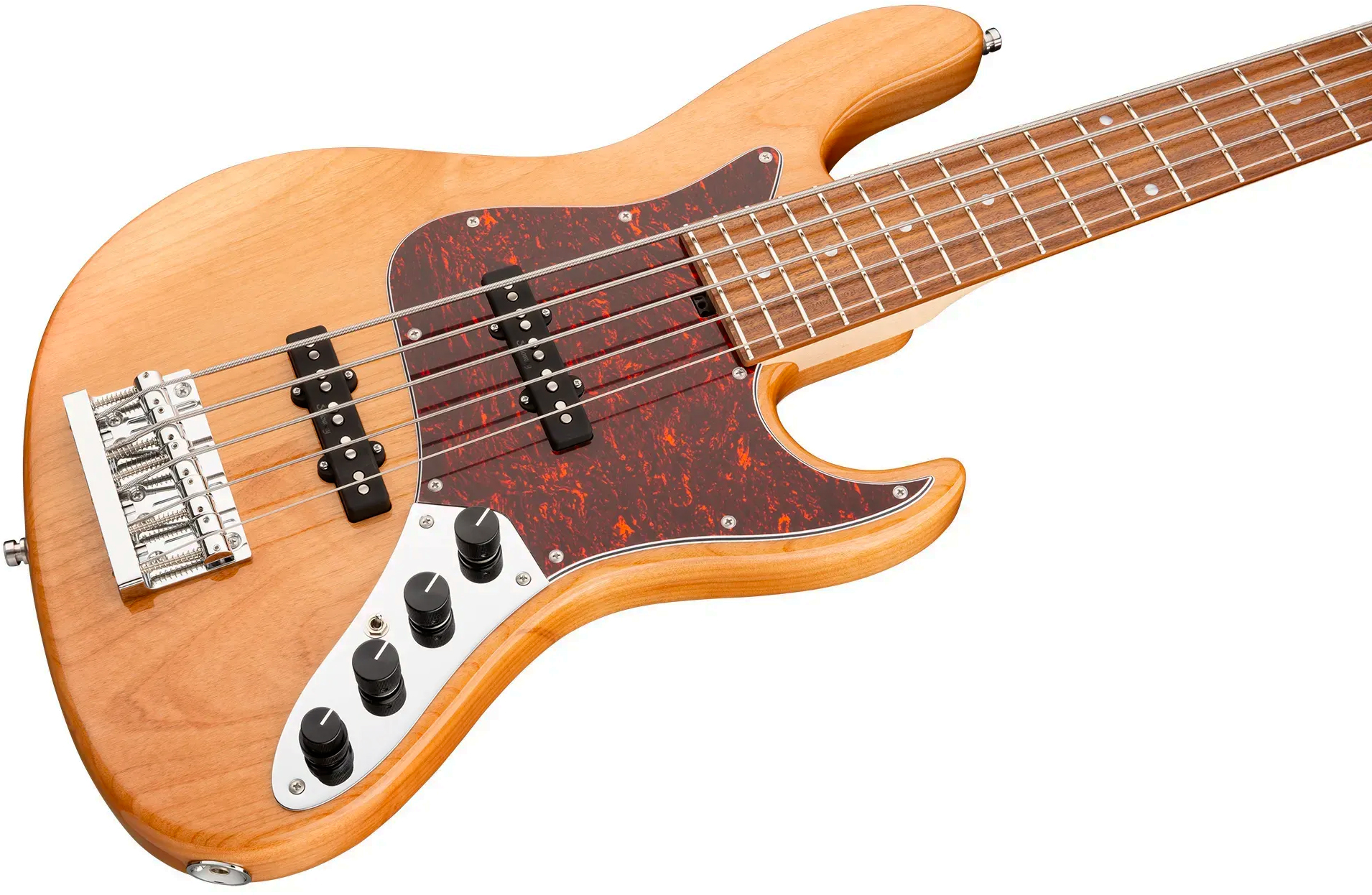Sadowsky Will Lee 22-fret Alder 5c Metroline Signature All Active Mor - Natural Transparent - Solidbody E-bass - Variation 2