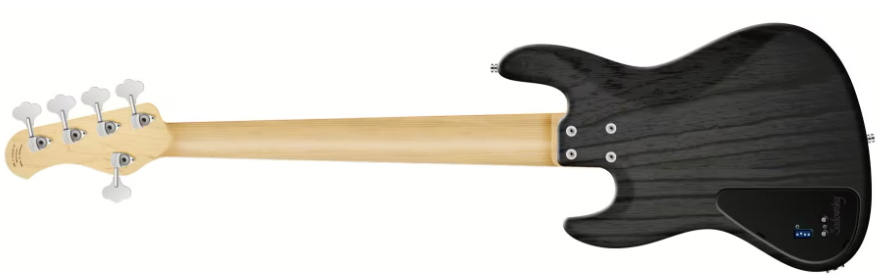 Sadowsky Will Lee 22-fret Ash 5c Metroline Signature All Active Mn - Nirvana Black Transparent Satin - Solidbody E-bass - Variation 1
