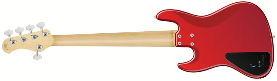 Sadowsky Will Lee 22-fret Ash 5c Metroline Signature All Active Mn - Solid Candy Apple Red Metallic - Solidbody E-bass - Variation 1