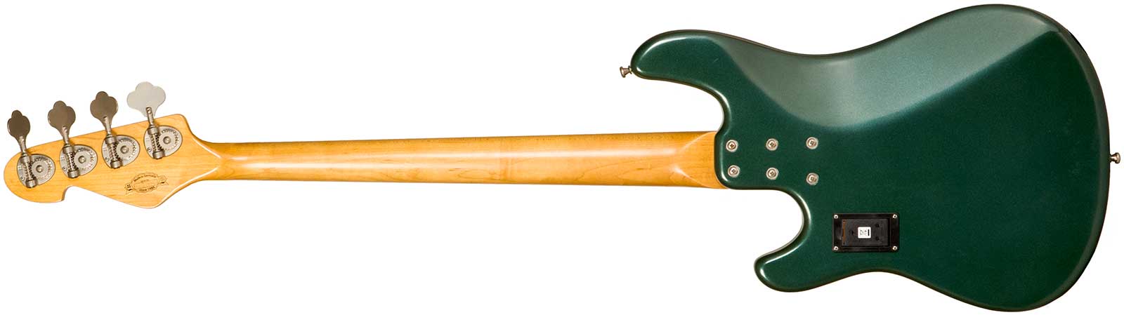 Sandberg California Ii Vs4 35th Anniversary Active Mn - Soft Aged British Racing Green - Solidbody E-bass - Variation 1