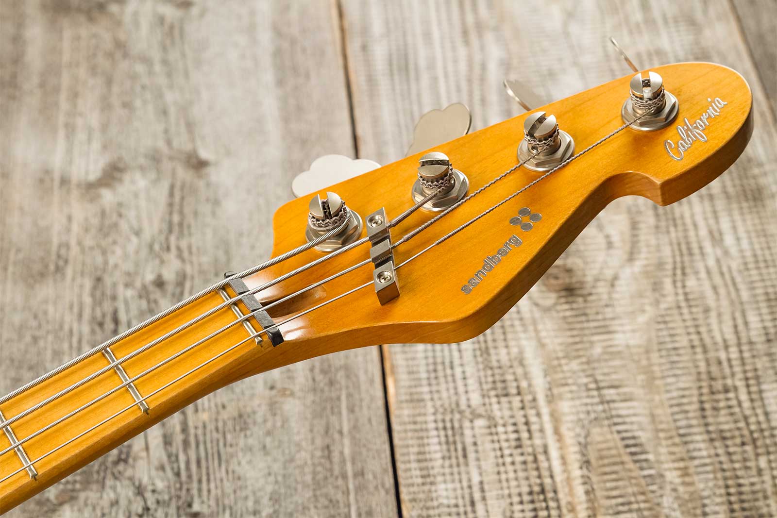 Sandberg California Ii Vs4 35th Anniversary Active Mn - Soft Aged British Racing Green - Solidbody E-bass - Variation 6