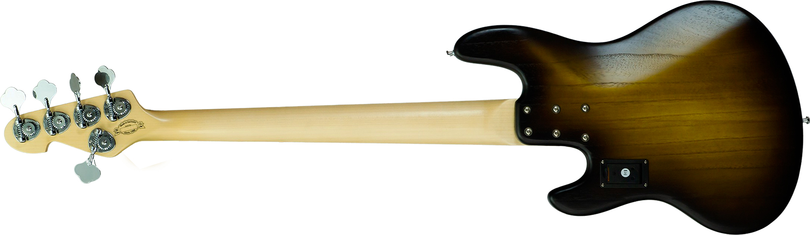 Sandberg California Tm Sl Superlight 5c All Active Mn #50318 - Matt Tobacco Sunburst - Solidbody E-bass - Variation 1