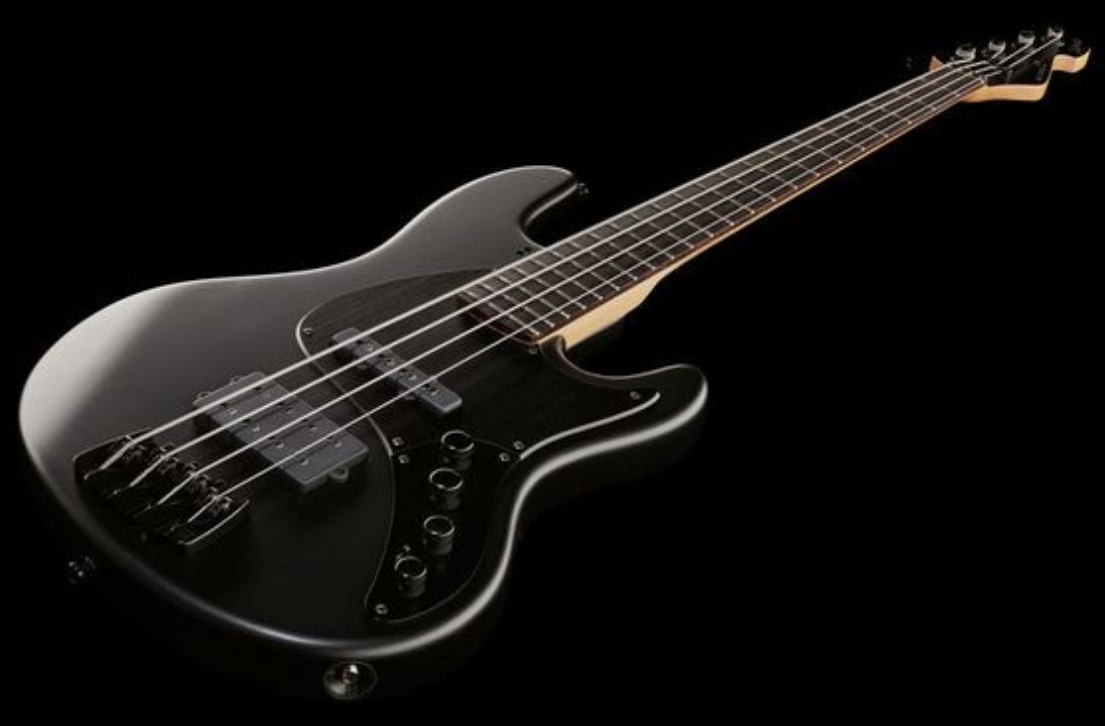 Sandberg California Tm4 Nighthawk All Active Pf - Matt Black - Solidbody E-bass - Variation 1