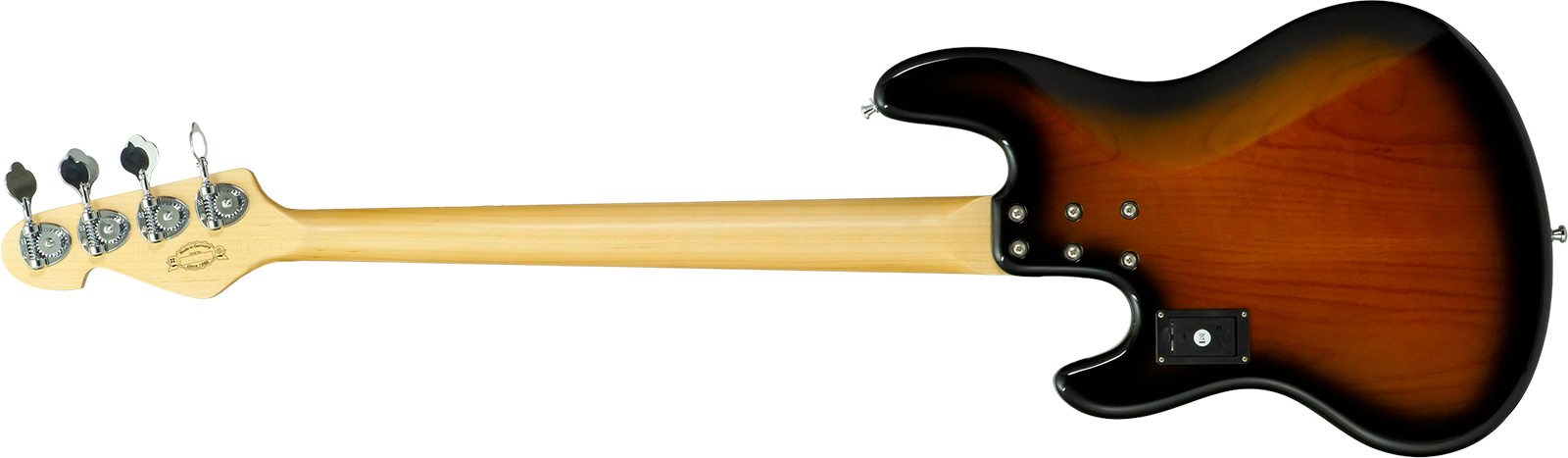 Sandberg California Tm4 Sl Abalone Dots Superlight 4c All Active Pf - Tobacco Sunburst - Solidbody E-bass - Variation 1