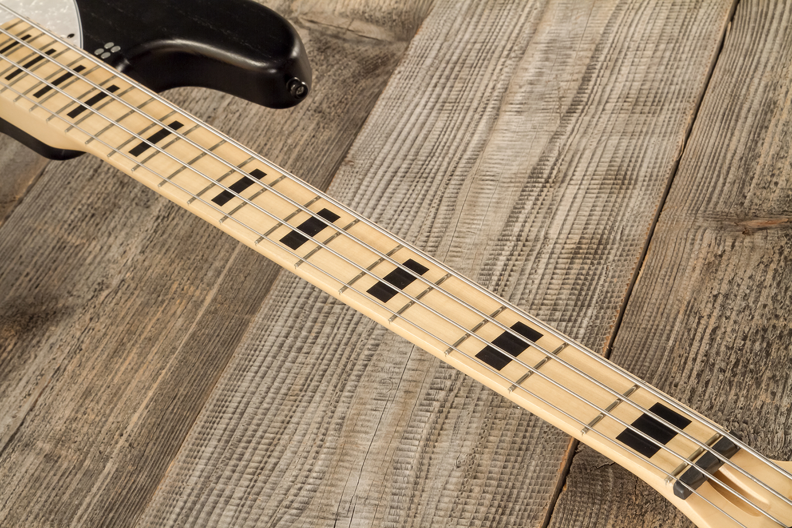 Sandberg California Tm4 Superlight Black Blocks 4c All Active Mn - Matt Black - Solidbody E-bass - Variation 5