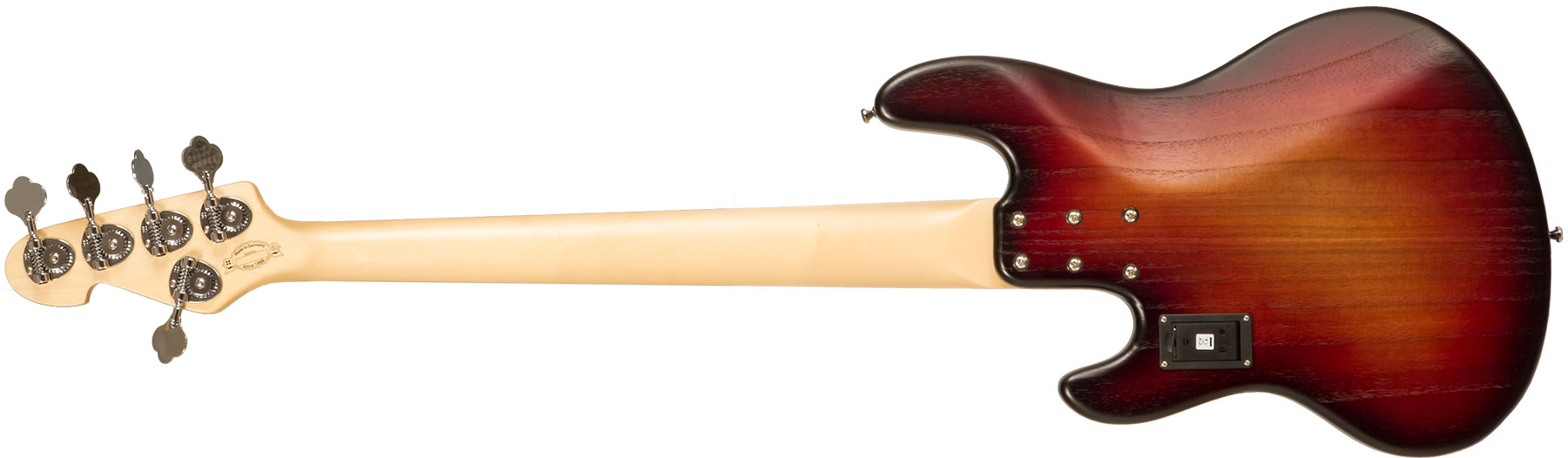 Sandberg California Tm5 Sl Superlight 5c All Active Pf #45195 - 3-tone Sunburst - Solidbody E-bass - Variation 1