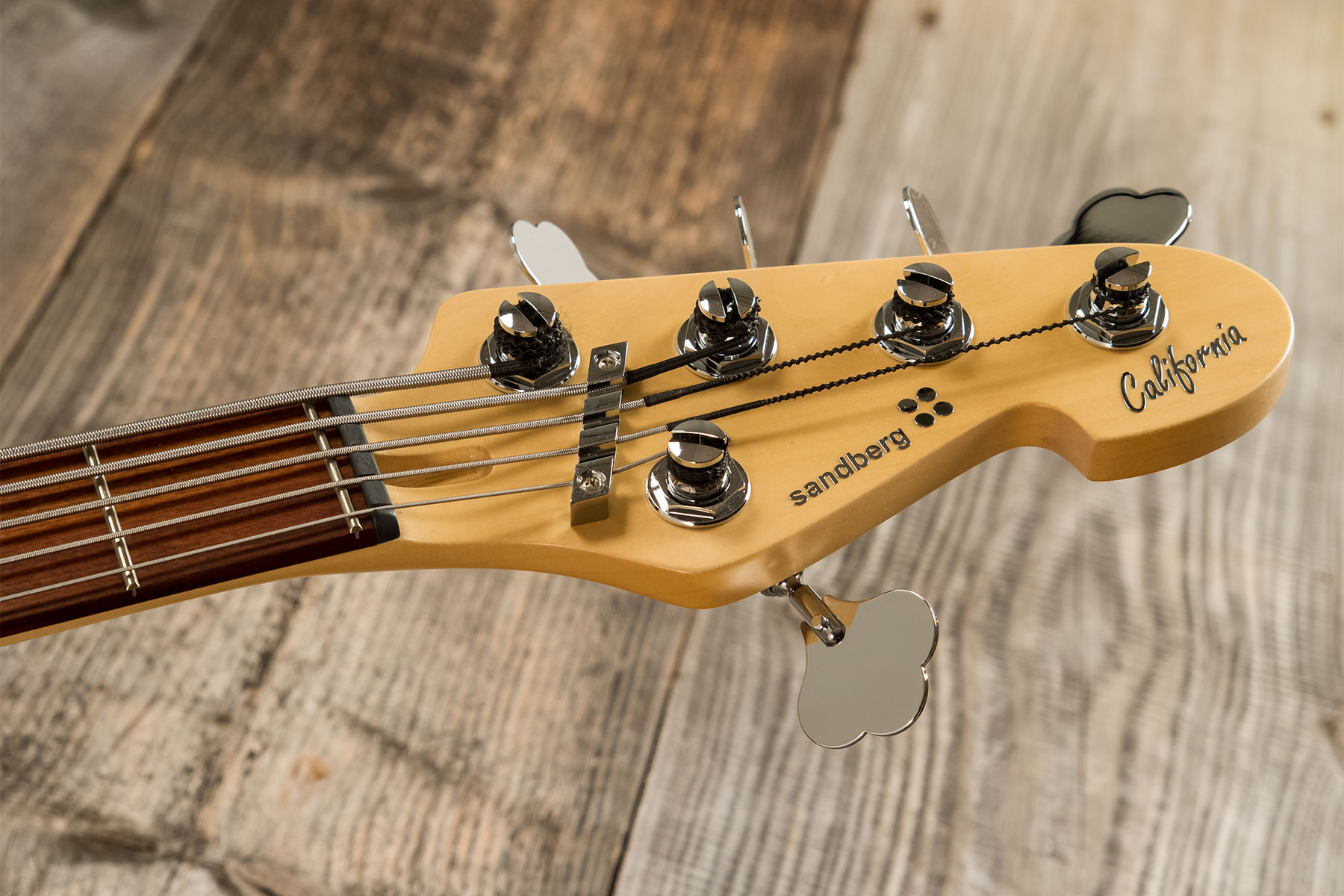Sandberg California Tm5 Sl Superlight 5c All Active Pf #45195 - 3-tone Sunburst - Solidbody E-bass - Variation 7