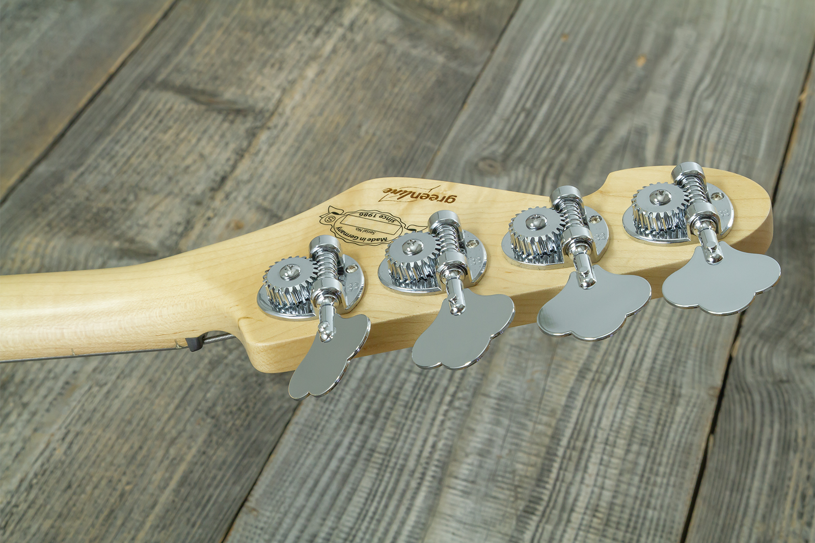 Sandberg California Tt Short Scale Active Mn - Highgloss Creme - Solidbody E-bass - Variation 10