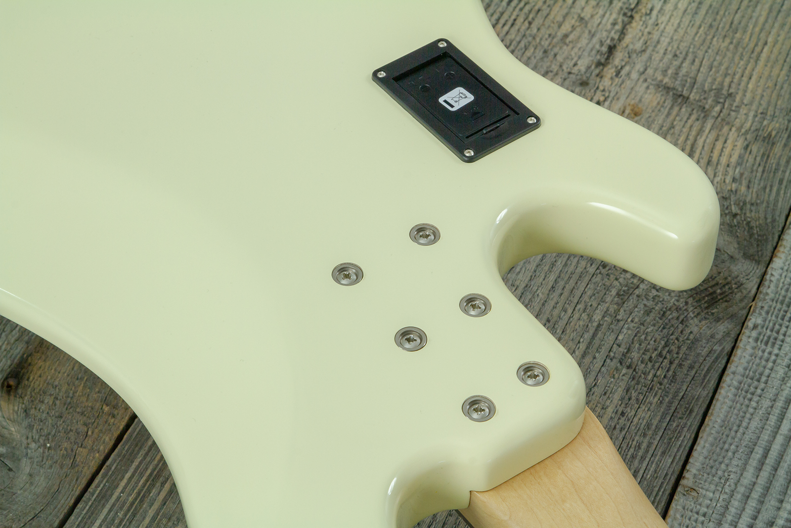 Sandberg California Vm4 Abalone Dots All 4c Active Rw - Highgloss Creme - Solidbody E-bass - Variation 16