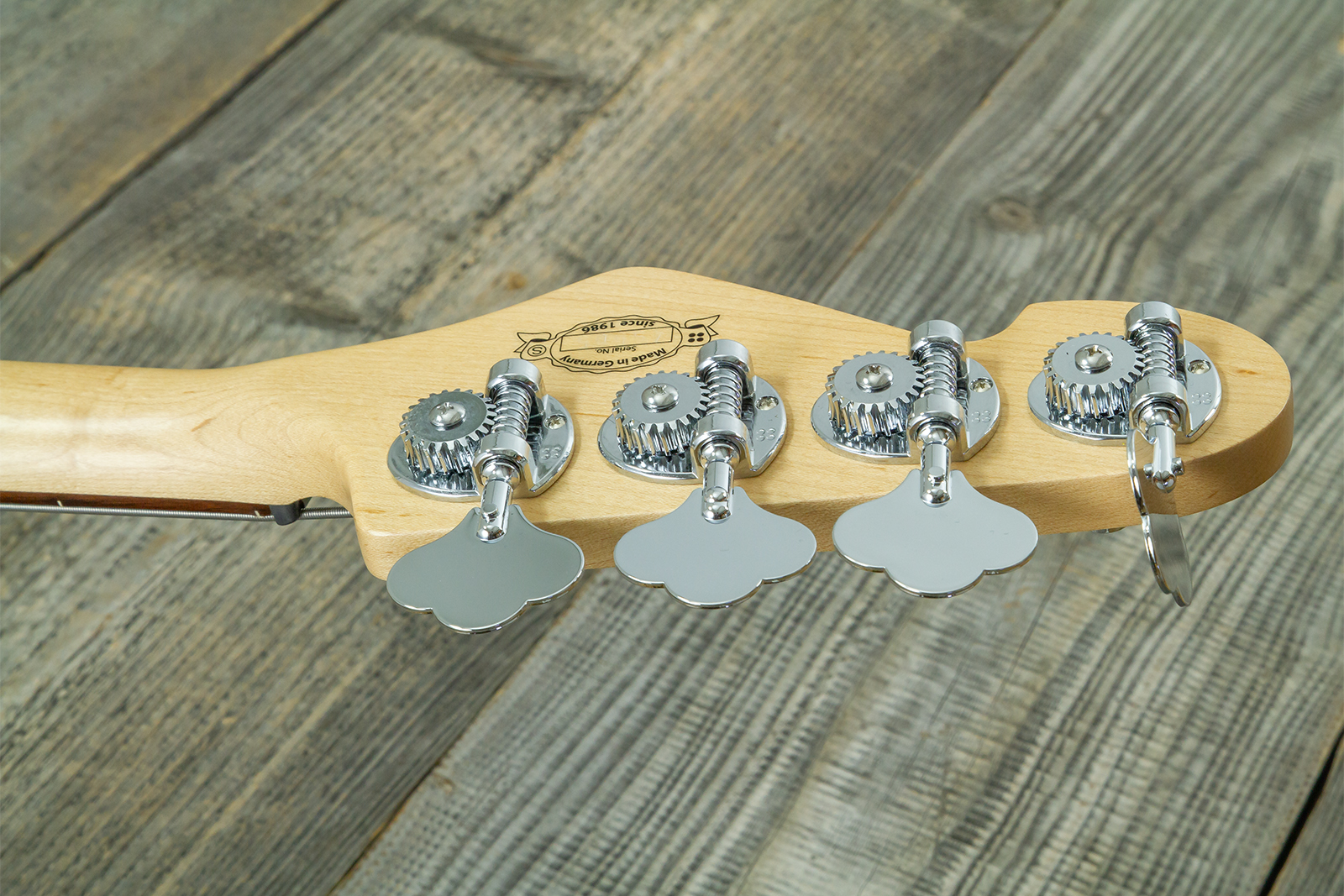 Sandberg California Vm4 Abalone Dots All 4c Active Rw - Highgloss Creme - Solidbody E-bass - Variation 18