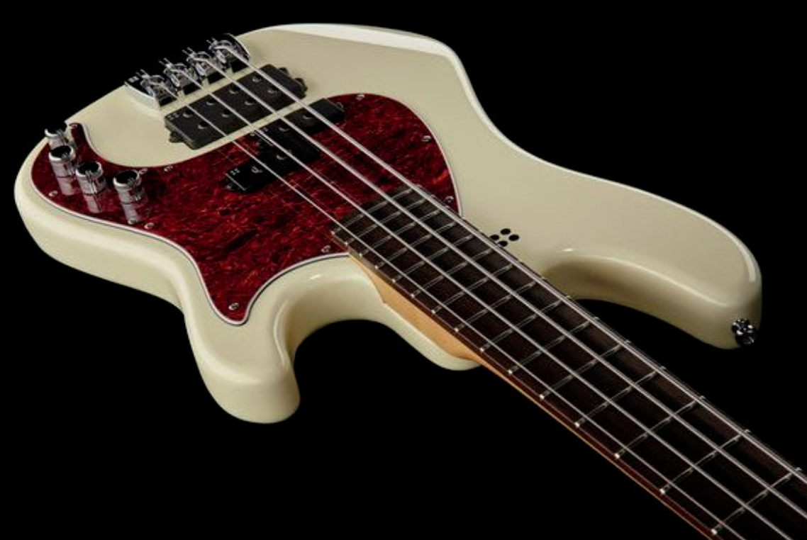 Sandberg California Vm4 White Dots All 4c Active Rw - Highgloss Creme - Solidbody E-bass - Variation 4