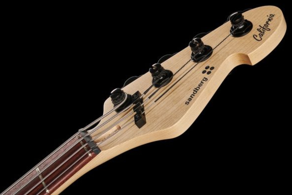 Sandberg California Vm4 White Dots All 4c Active Rw - Highgloss Black - Solidbody E-bass - Variation 4