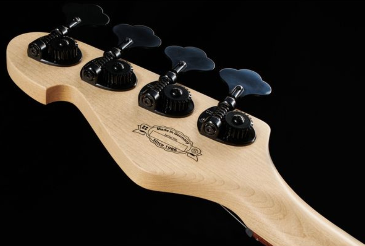 Sandberg California Vm4 White Dots All 4c Active Rw - Highgloss Black - Solidbody E-bass - Variation 5