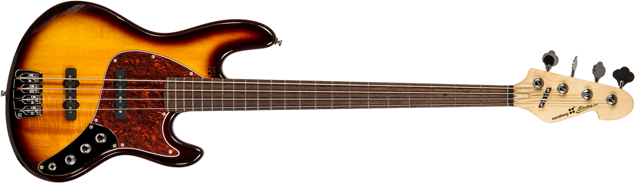 Sandberg Electra Bass Tt 4 Active Rw - Tobacco Sunburst - Solidbody E-bass - Main picture