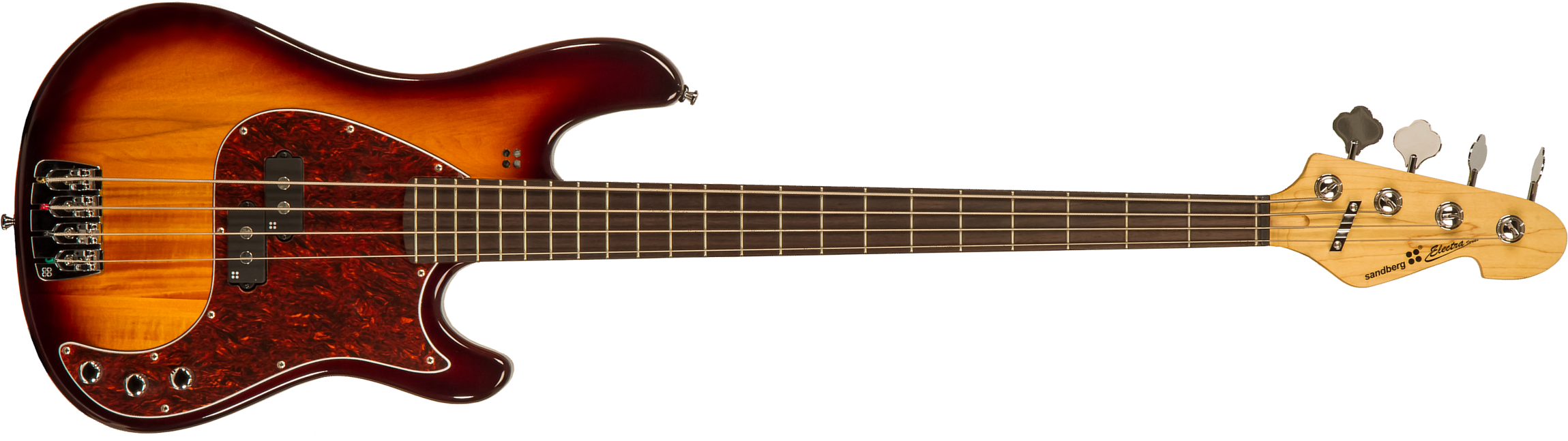 Sandberg Electra Bass Vs 4 Active Rw - Tobacco Sunburst - Solidbody E-bass - Main picture