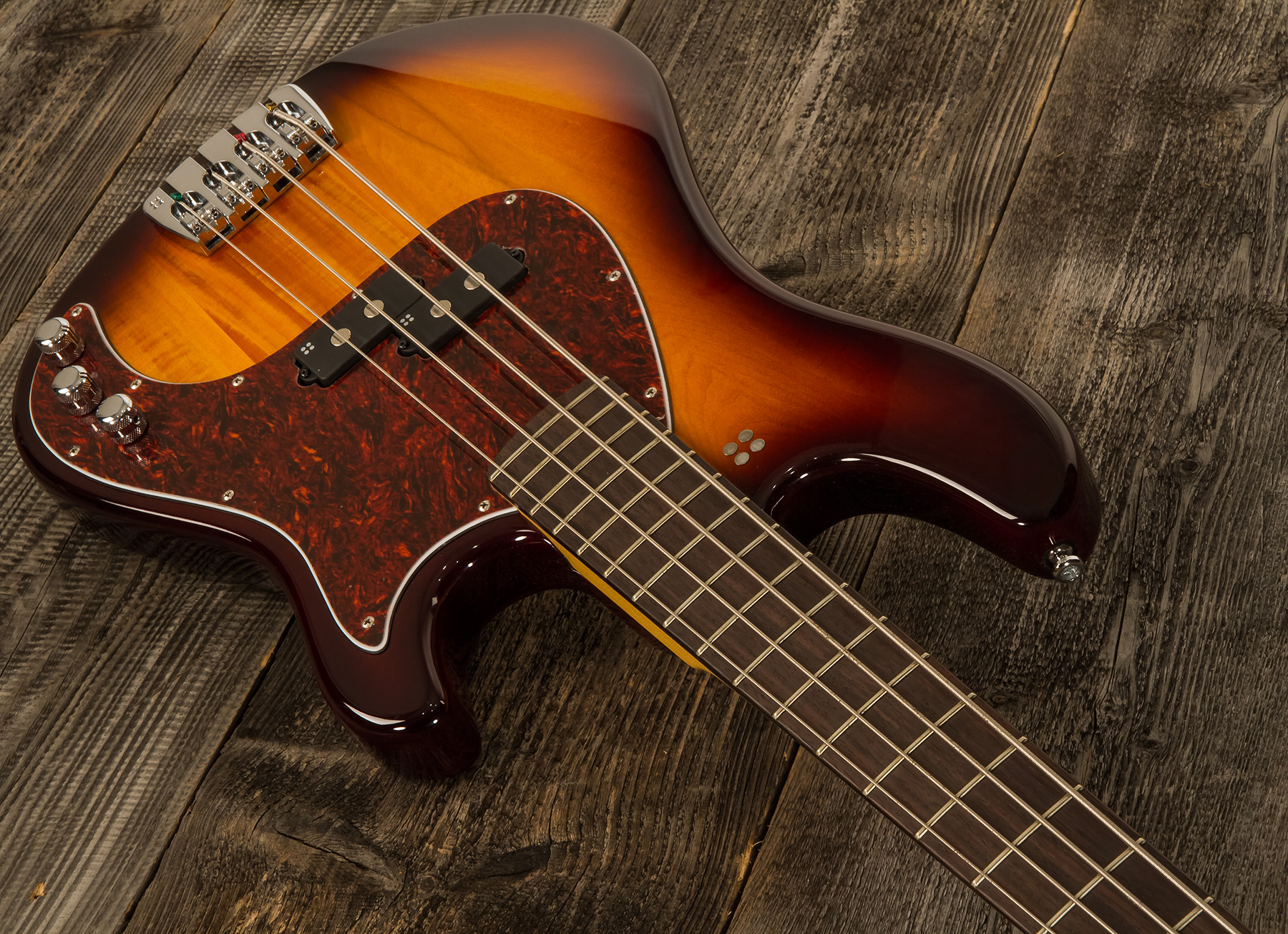 Sandberg Electra Bass Vs 4 Active Rw - Tobacco Sunburst - Solidbody E-bass - Variation 1