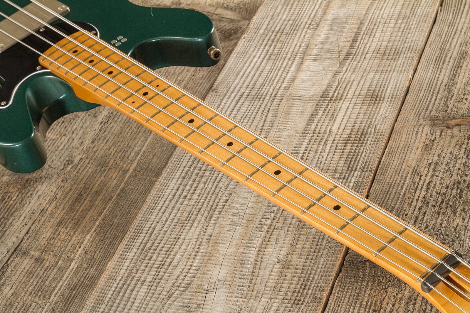 Sandberg Florence Bass 4c Shsc Mn - Soft Aged British Green - Solidbody E-bass - Variation 5