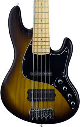 Solidbody e-bass Sandberg                       California TM SL Superlight #50318 (5-String) - Matt Tobacco Sunburst
