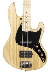 Solidbody e-bass Sandberg California TM4 SL Superlight (Black Dots, MN) - natural