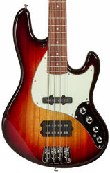 Solidbody e-bass Sandberg California TM4 SL Superlight Ltd #44491 - Ultra soft aged 3-tone sunburst gloss