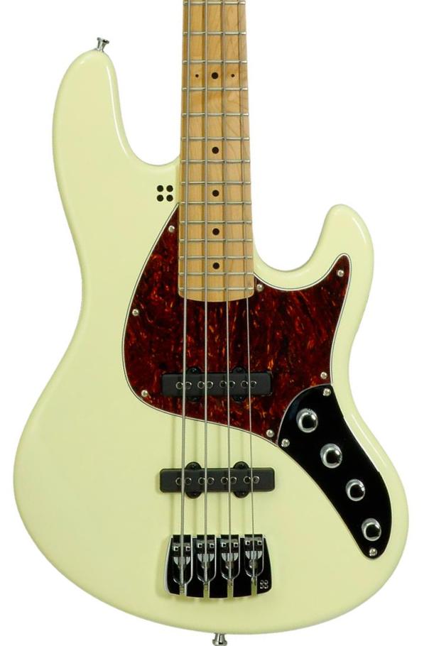 Solidbody e-bass Sandberg                       California TT Short Scale 4-String (MN) - Highgloss Creme