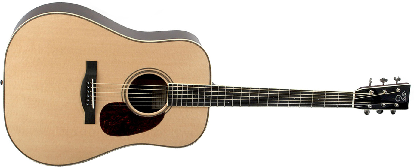 Santa Cruz D Model Dreadnought Epicea Palissandre - Natural - Westerngitarre & electro - Main picture
