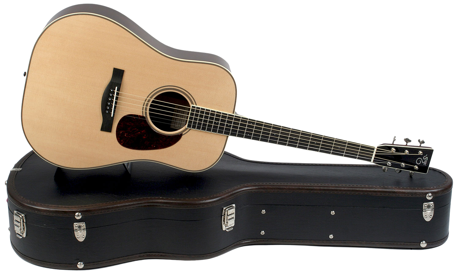 Santa Cruz D Model Dreadnought Epicea Palissandre #7197 - Natural - Folk-Gitarre - Variation 1
