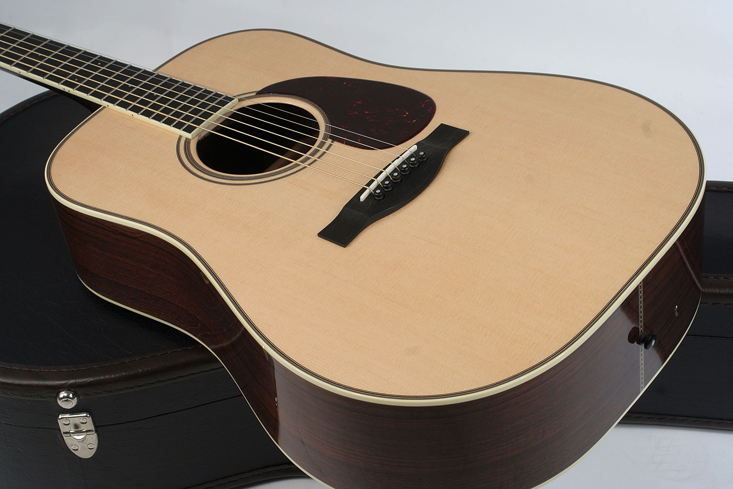 Santa Cruz D Model Dreadnought Epicea Palissandre - Natural - Westerngitarre & electro - Variation 3