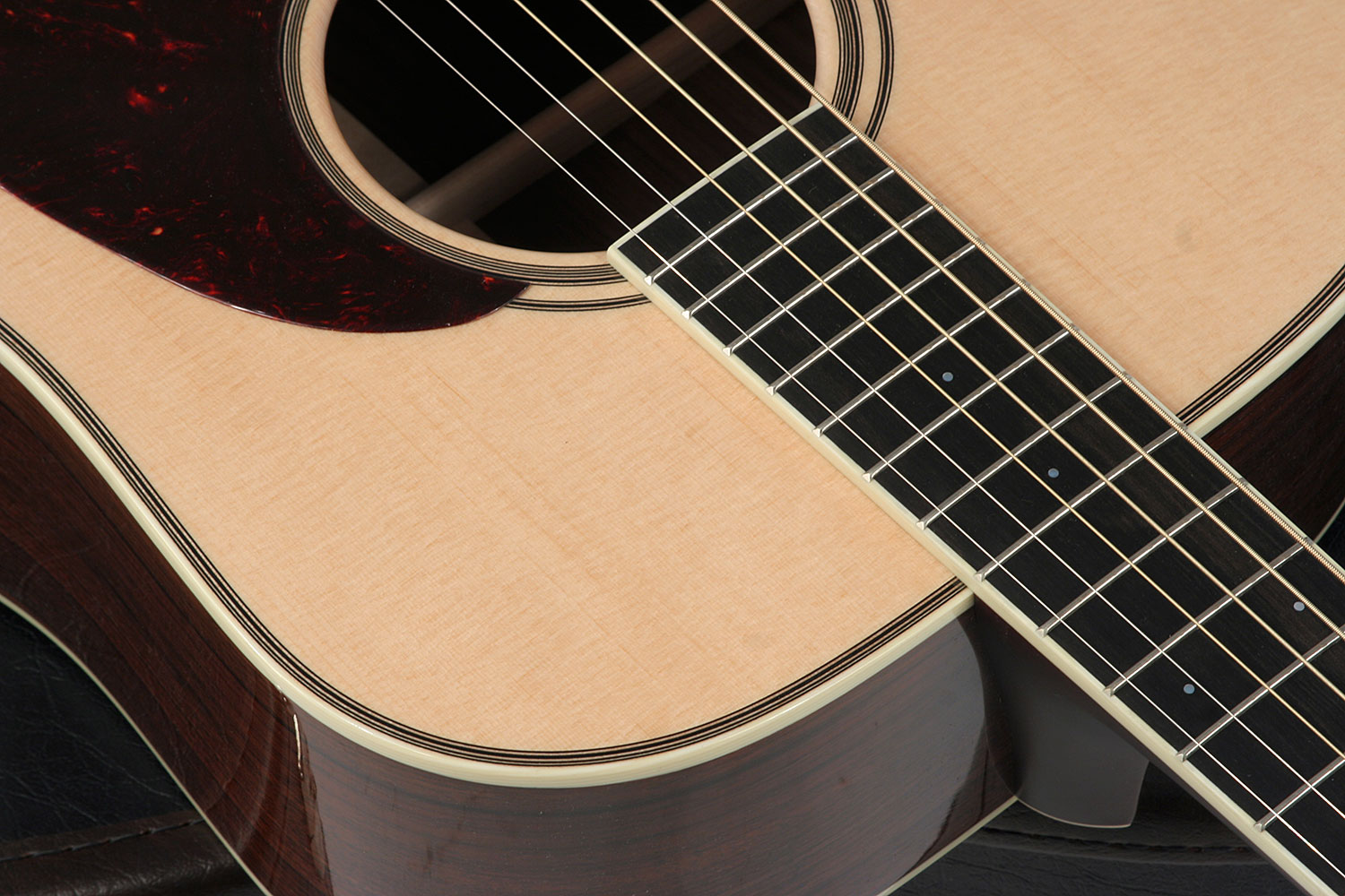 Santa Cruz D Model Dreadnought Epicea Palissandre - Natural - Westerngitarre & electro - Variation 5