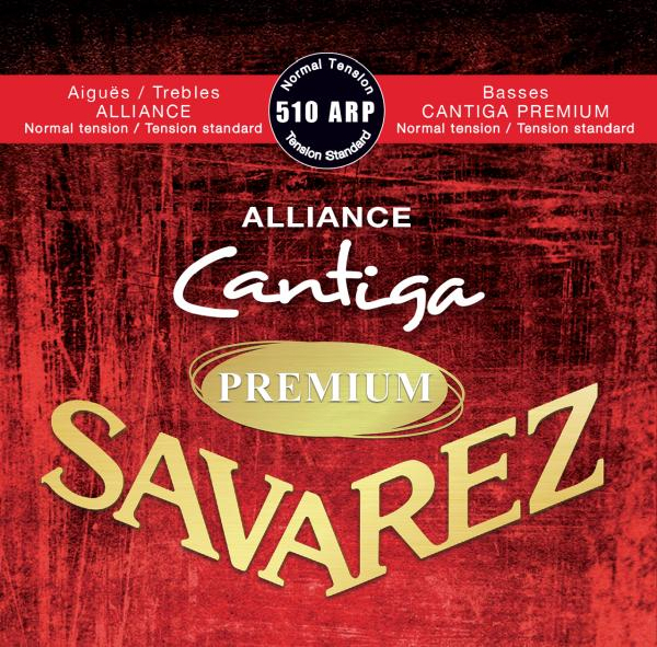 Savarez Jeu De 6 Cordes 510 Arp Cantiga Premium Tension Normale - Konzertgitarre Saiten - Main picture