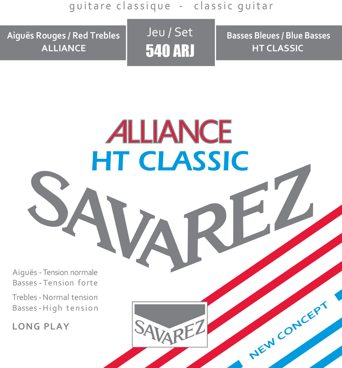 Savarez 540arj Alliance Ht Classic Tirant Mixte - Konzertgitarre Saiten - Main picture