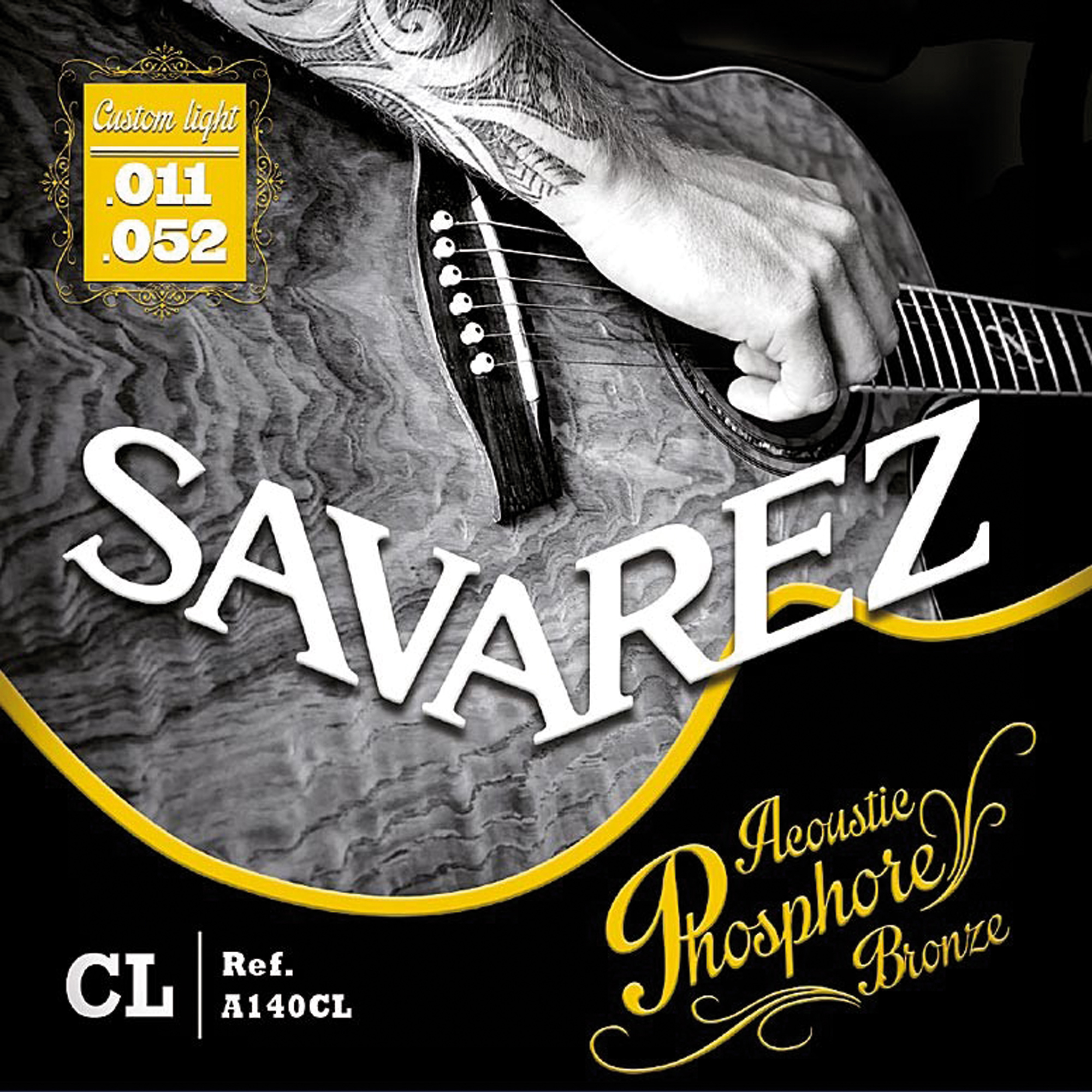 Savarez A140cl Phosphore Bronze 11-15-22-32-42-52 - Westerngitarre Saiten - Main picture