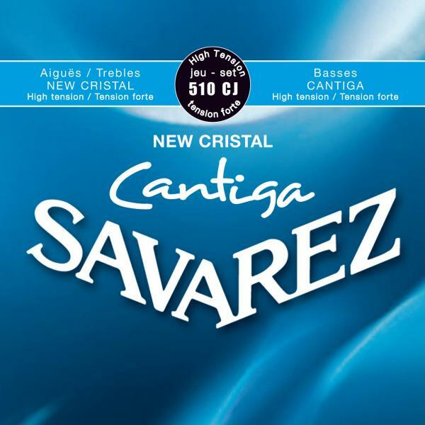 Savarez Jeu De 6 Cordes Guit. Classique Cantiga New Cristal Tension Forte 510cj - Konzertgitarre Saiten - Main picture
