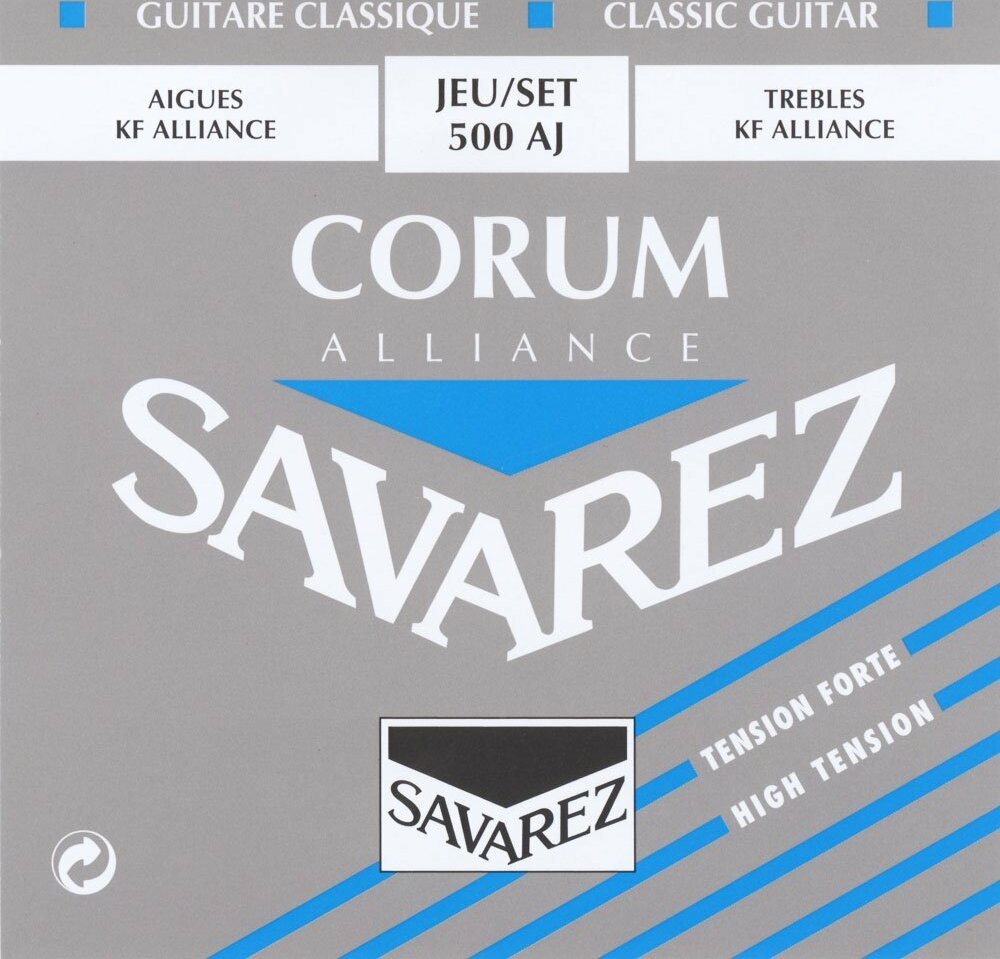 Savarez Jeu De 6 Cordes Guit. Classique Corum Alliance Tension Forte 500aj - Konzertgitarre Saiten - Main picture