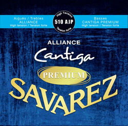 Konzertgitarre saiten Savarez 510 AJP Cantiga Alliance Premium Forte - Saitensätze 